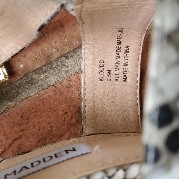 Steve Madden wedges - sz. 9.5 - Picture 4 of 8